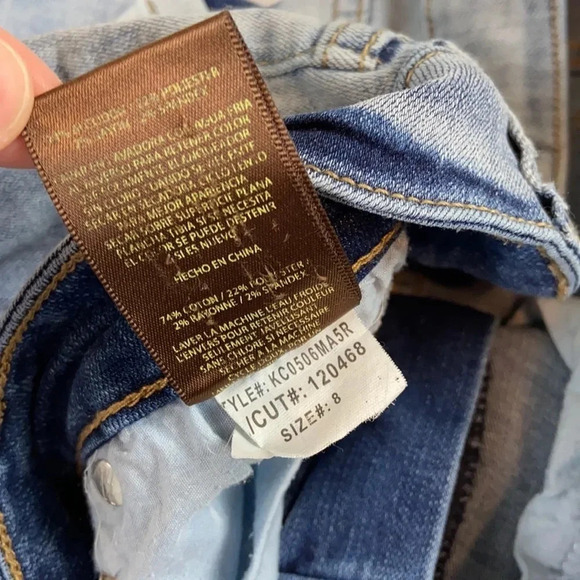 Kut Of The Kloth Bardot Crop Skinny Boyfriend Jean - Picture 6 of 13